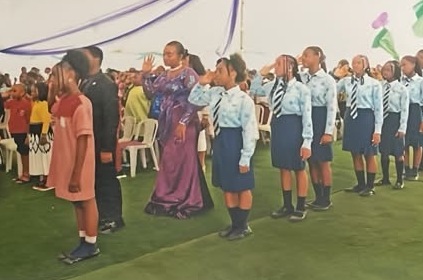 Student Parade Salute
